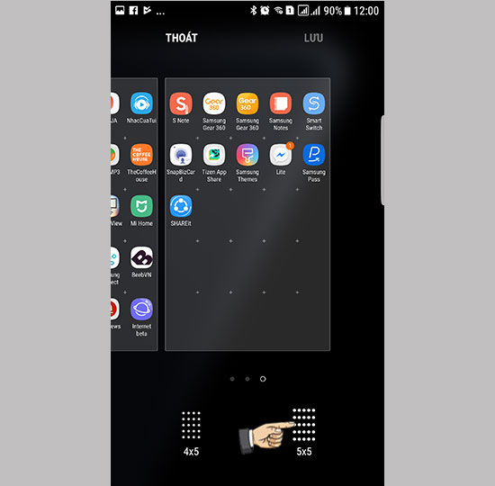 Mang giao diện Samsung Galaxy Note 8 lên Samsung Galaxy S7