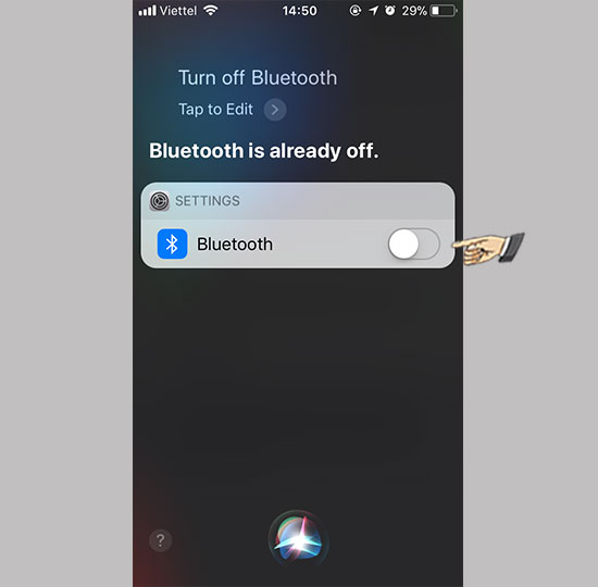 Управление siri через bluetooth гарнитуру