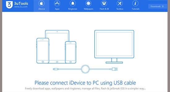 Mở ứng dụng 3uTools.