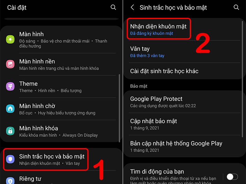 Bảo mật thiết bị của bạn là rất quan trọng, và mở khoá bằng khuôn mặt là một trong những tính năng an toàn nhất của Samsung. Hãy xem hướng dẫn sử dụng tính năng này trong hình ảnh liên quan để bảo vệ thông tin cá nhân của bạn một cách hiệu quả.