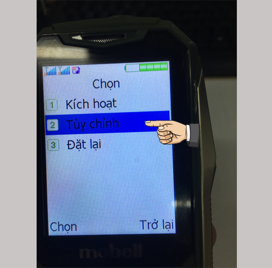 Kích hoạt cấu hình chung