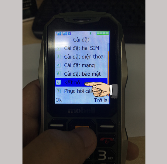 CÁCH GẮN SIM VÀO MOBELL