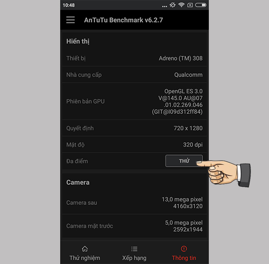 Cách Test Cảm Ứng Đa Điểm Trên Xiaomi Redmi Note 5A - Thegioididong.Com