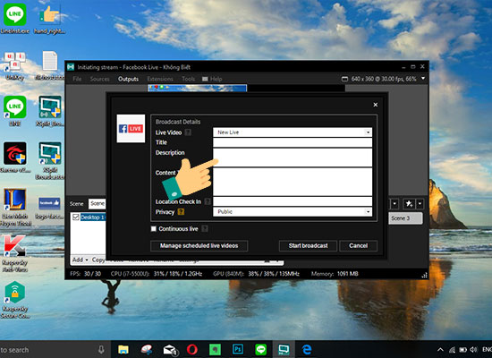 Thêm phần miêu tả