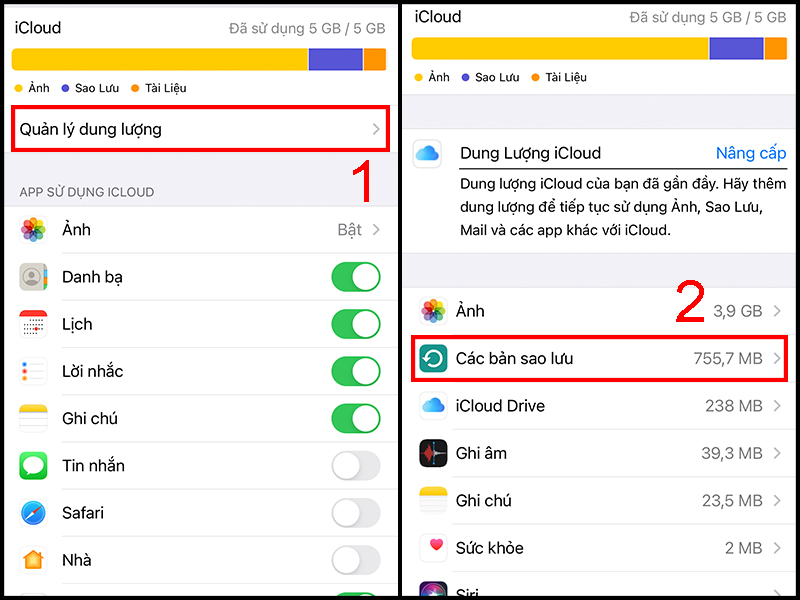 iCloud: Với iCloud, bạn có thể lưu trữ tất cả ảnh của mình trên đám mây để truy cập ở bất kỳ đâu và bất kỳ khi nào bạn muốn.