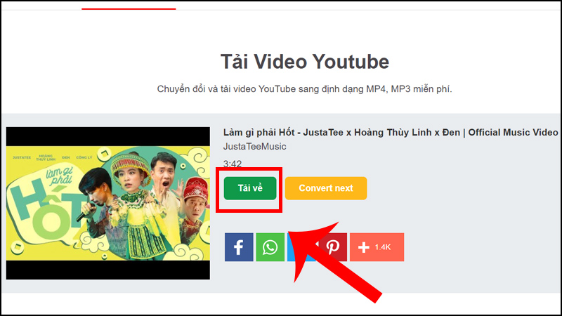 Bạn đã tìm thấy một bài hát hay trên YouTube nhưng lại không biết tải về máy tính của mình để thưởng thức khi offline? Hãy sử dụng các công cụ trực tuyến như SaveFrom để lưu lại và xem bài hát yêu thích bất cứ lúc nào. Bạn sẽ rất tiện lợi khi nghe nhạc cả khi không có kết nối mạng.