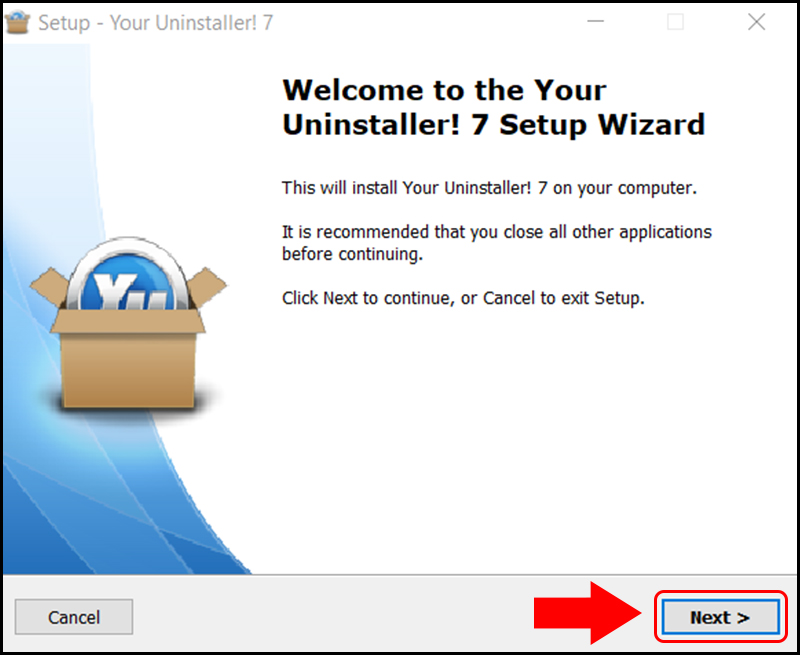 Cài đặt Your Uninstaller