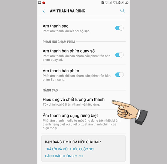 Hiệu ứng và chất lượng âm thanh