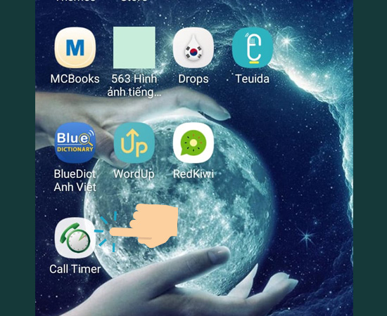 Bước 1: Bạn hãy tải ứng dụng Call Timer tại đây và mở ứng dụng này lên để tiến hành cài đặt.