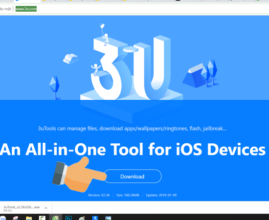 Tải và cài đặt 3uTools