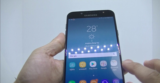 4 bước bật khung biểu tượng ứng dụng trên Galaxy J7 Plus