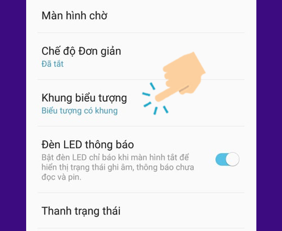 Tăng cường trải nghiệm màn hình của bạn bằng cách bật khung biểu tượng ứng dụng trên Galaxy J7 Plus của bạn. Điều này sẽ làm cho màn hình của bạn trở thành một phần của phong cách chủ đề tổng thể. Hãy xem hình ảnh liên quan để tìm kiếm sự thay đổi tốt nhất cho điện thoại của bạn.