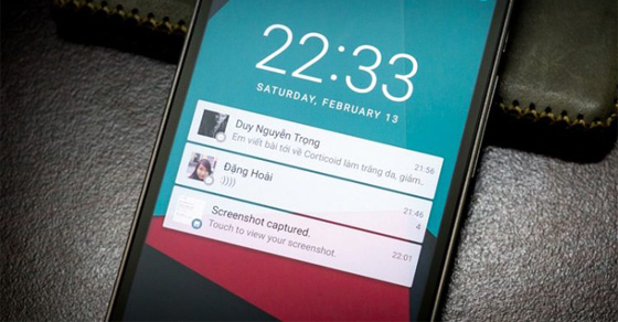 4 bước mở nhanh bảng thông báo màn hình chờ trên Galaxy J7 Plus