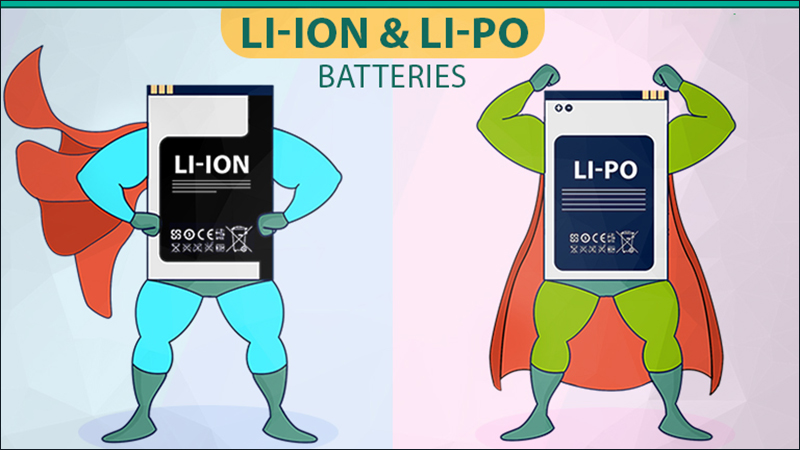 Bạn hãy cân nhắc lựa chọn sạc dự phòng sử dụng pin Li-ion và pin Li-Po