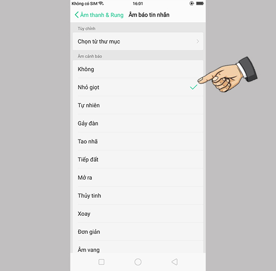 Chọn nhạc chuông