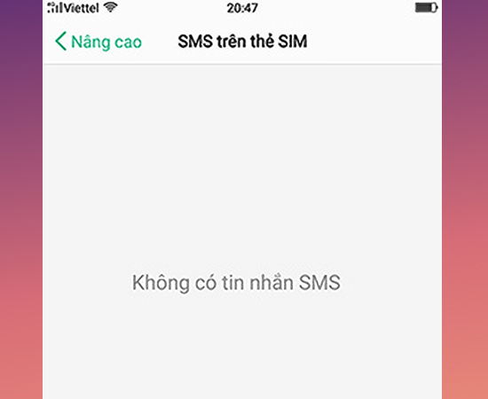 Xem tin nhắn lưu tr&ecirc;n thẻ SIM