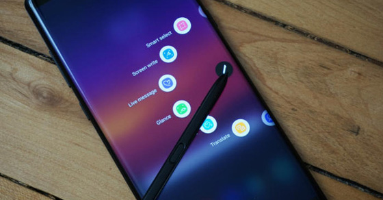 Làm sao để bật phím home ảo trên Samsung Note 8?
