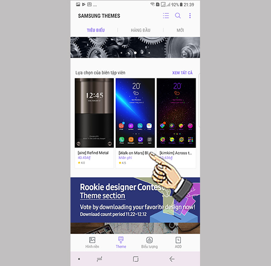 Bạn muốn thay đổi giao diện trên chiếc điện thoại Samsung Galaxy Note8 nhưng chưa biết nên bắt đầu từ đâu? Thực sự đơn giản chỉ với vài bước đơn giản trên trang web Thegioididong.com, bạn có thể tùy ý thay đổi giao diện điện thoại của mình theo ý muốn.