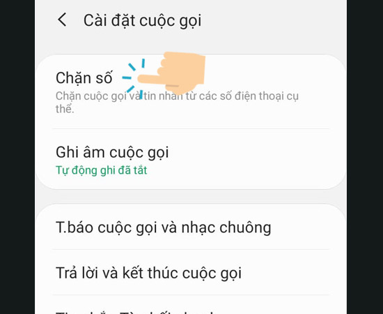 Bước 3: Kế tiếp bạn hãy chọn 