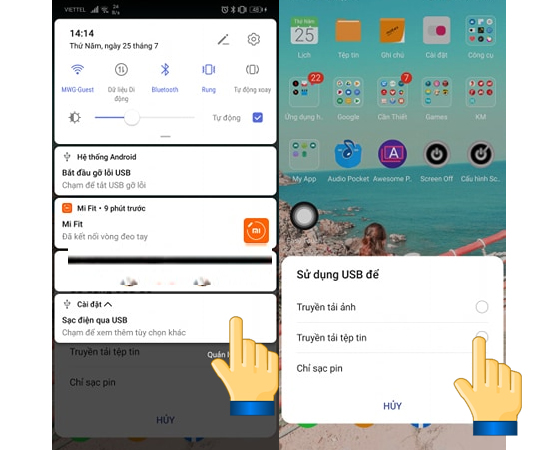 kết nối Nova 2i với máy tính