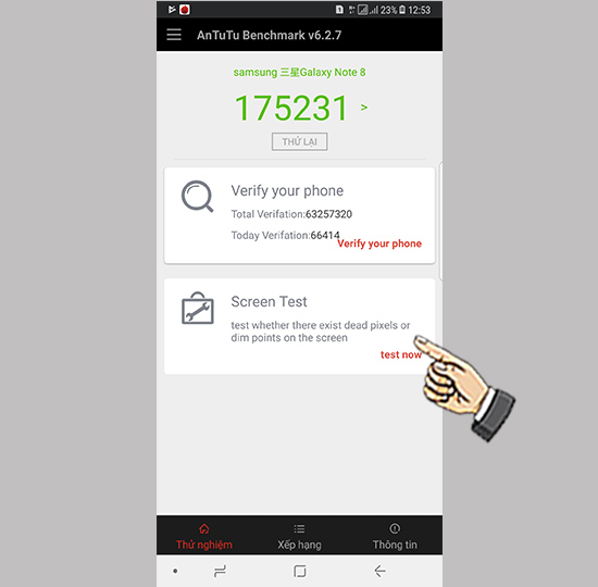 Note Antutu Cách Kiểm Tra Màn Hình Samsung Galaxy Note