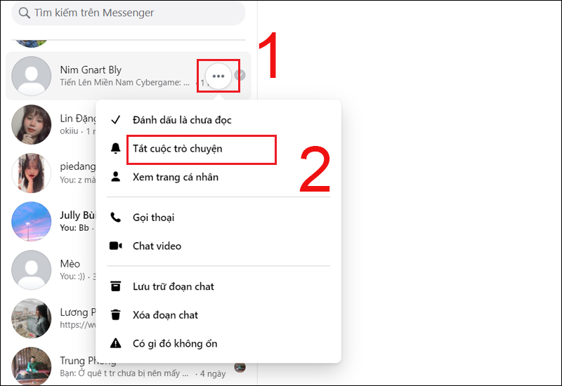 Tắt xóa phông trên Messenger:
Đừng bỏ lỡ tính năng tuyệt vời này trên Messenger năm 2024! Tính năng tắt xóa phông sẽ giúp bạn loại bỏ nền phiền phức trong các cuộc trò chuyện video và cho phép tầm nhìn rõ ràng hơn. Hãy trải nghiệm cảm giác tự tin hơn khi trò chuyện và giữ liên lạc với người thân, bạn bè một cách dễ dàng. Nhấn vào ảnh để biết thêm chi tiết về tính năng tuyệt vời này!