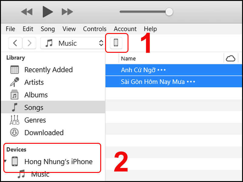 Kiểm tra xem iPhone của bạn có kết nối thành công với iTunes hay chưa