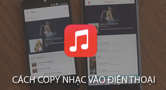 Copy nhạc vào iPhone