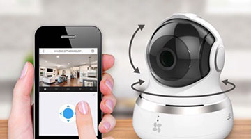 Cách điều khiển từ xa với Camera EZVIZ 360