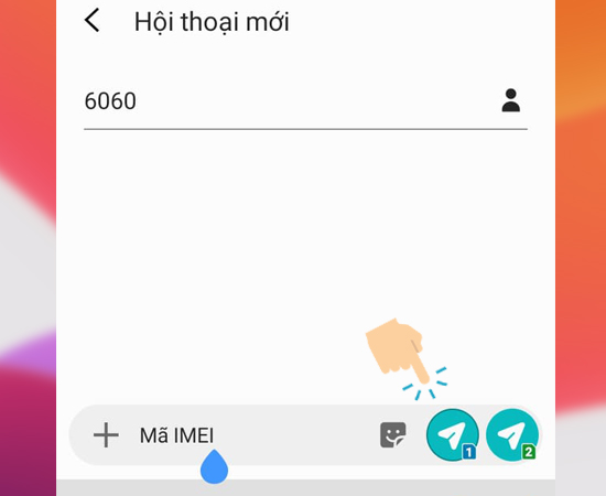 Cách 1: Nhắn tin đến tổng đài bảo hành.