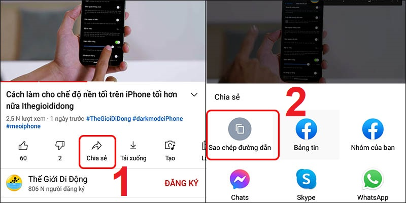 Với tính năng tải nhạc từ YouTube về điện thoại, bạn sẽ không còn phải lo lắng về việc truy cập vào các trang web tải nhạc không tin cậy. Tạo ra danh sách phát âm nhạc hàng ngày của bạn và tải nó về điện thoại để nghe chúng mọi lúc mọi nơi.