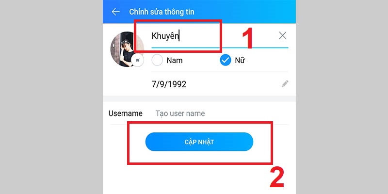 Cập nhật