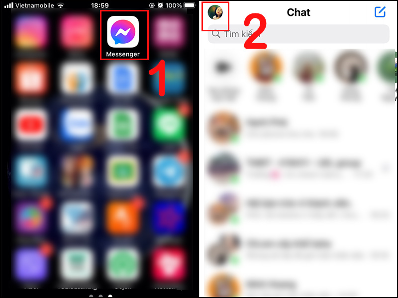 Hướng dẫn cài đặt mật khẩu Messenger cho iPhone bằng Face ID, Touch ID