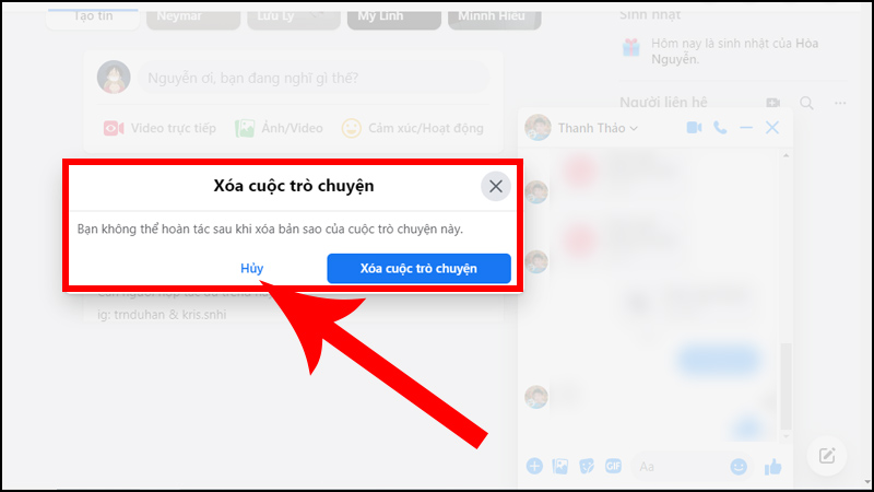 Phục Hồi Tin Nhắn Qua Email (Nếu Đã Thiết Lập)