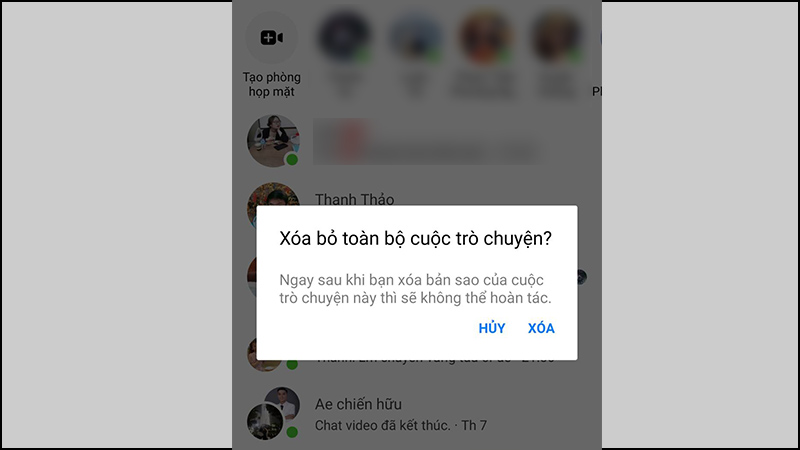 Cách xem lại, khôi phục tin nhắn đã xóa trên Facebook Messenger