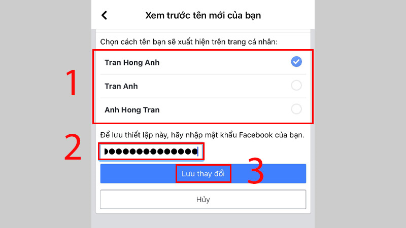 Hướng dẫn cách đổi tên Facebook trên điện thoại, máy tính mới nhất ...