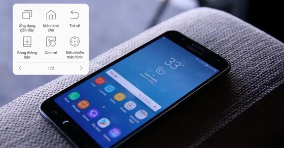 3 bước bật phím home ảo trên Samsung Galaxy J2 Pro 2018 đơn giản nhất