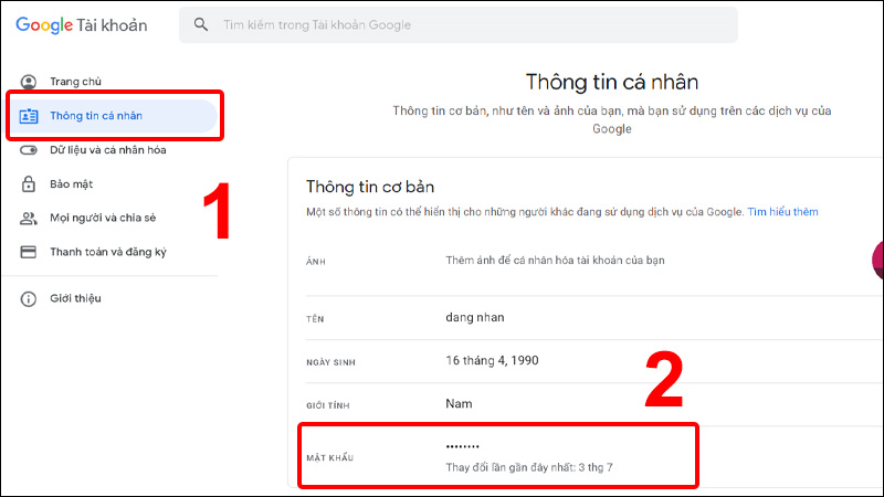 Cách đặt lại mật khẩu Gmail trên máy tính nhanh chóng và an toàn