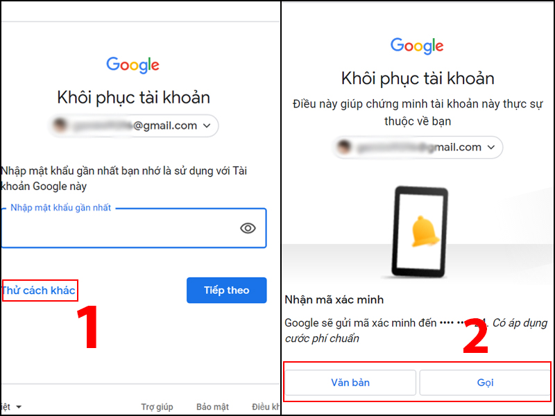 Chọn Thử cách khác