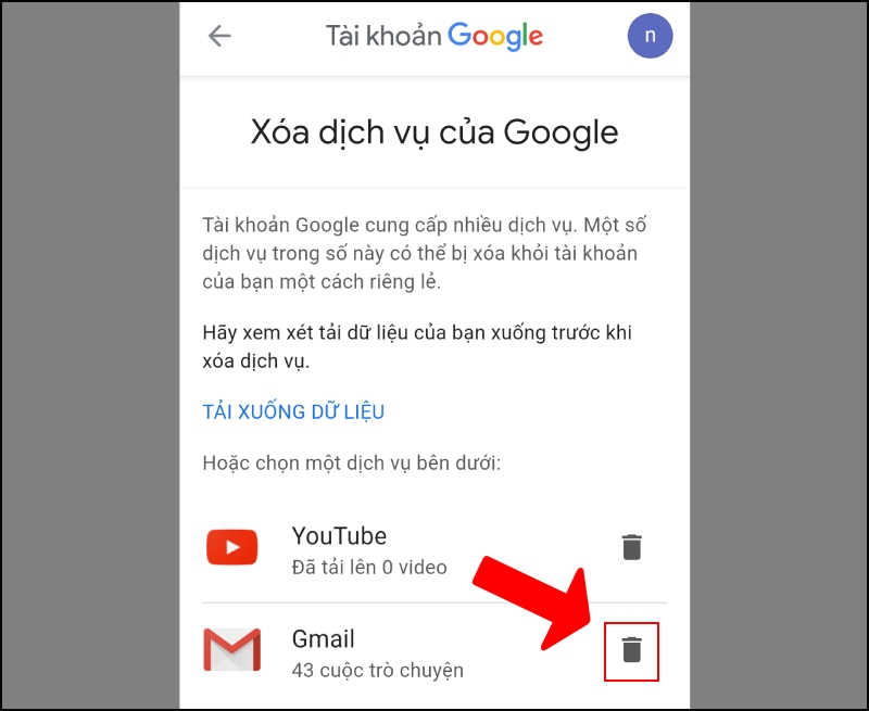 Cách Xóa Tài Khoản Gmail Vĩnh Viễn Trên Máy Tính, Điện Thoại Đơn Giản -  Thegioididong.Com