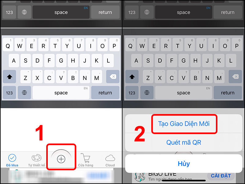 Cách chèn ảnh đổi hình nền bàn phím iPhone cực độc đáo đơn giản   Thegioididongcom