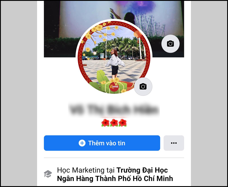 Cách tạo khung ảnh avatar Facebook đón Tết 2021 cực chất 