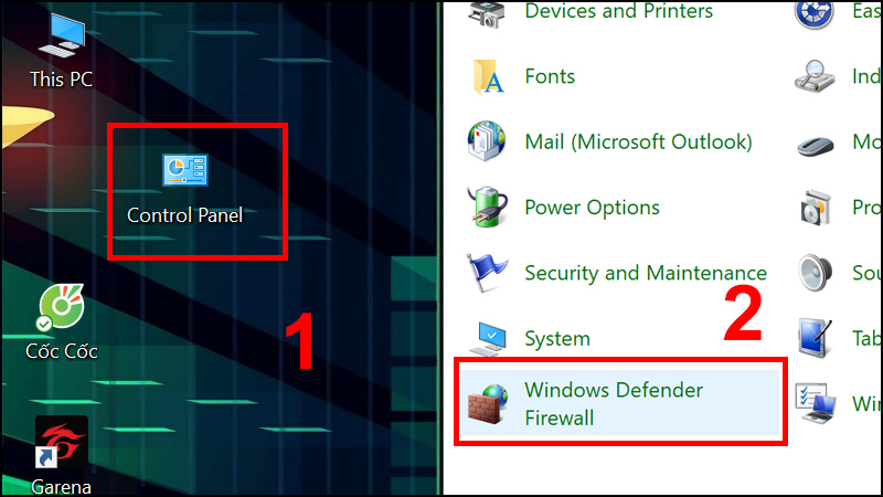 Hướng dẫn cách tắt tường lửa trên máy tính Windows 10