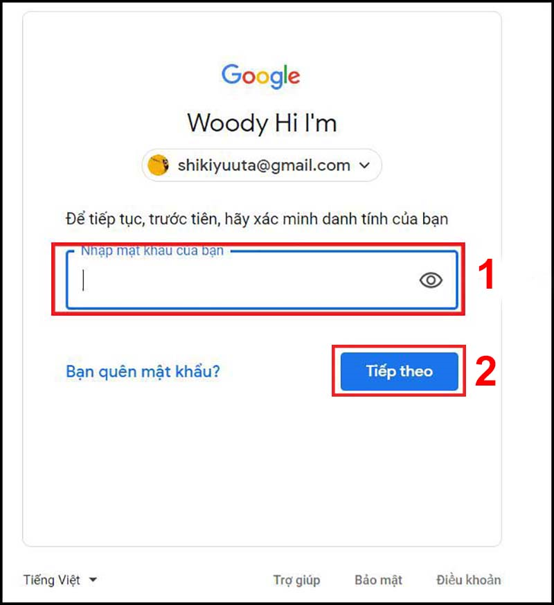 Cách bật tính năng xác minh mật khẩu 2 bước trong Gmail không bị hack