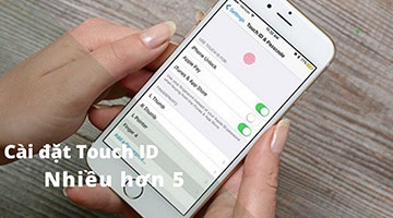 Bạn có thể cài hơn 5 dấu vân tay trên iPhone với mẹo cực hay sau