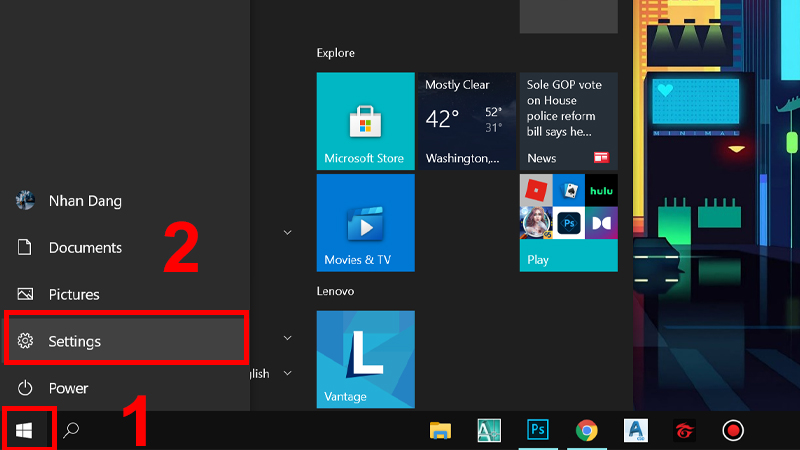 Cách Backup (Sao lưu) Windows 10