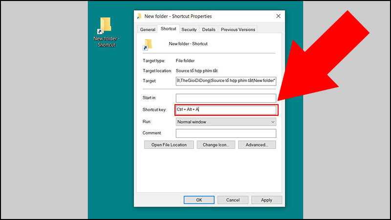 Cách tạo phím tắt cho thư mục trên máy tính Windows 10 2
