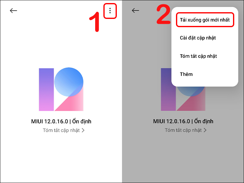 C&aacute;ch tải xuống cập nhật mới nhất cho điện thoại Xiaomi