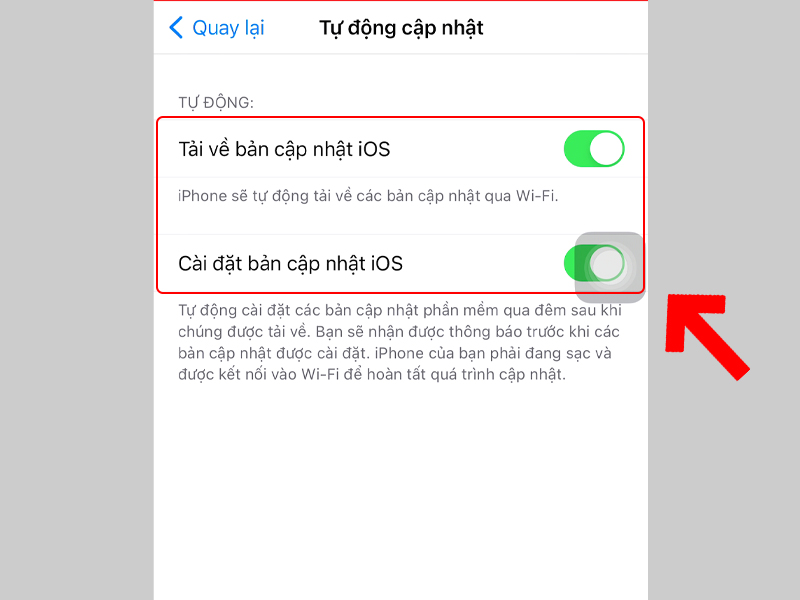 Cách cập nhập iOS trên iPhone lên phiên bản mới nhất đơn giản