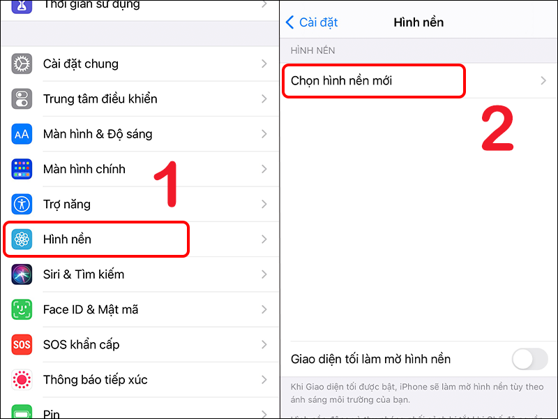 Hướng dẫn cách đổi hình nền điện thoại iphone đơn giản cho người mới bắt đầu